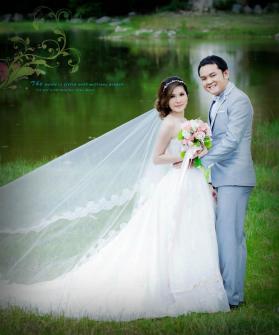 ถ่ายภาพพรีเวดดิ้ง โชว์หน้างานแต่งงาน รับแต่งหน้าทำผมวันงานแต่งงาน สักคิ้วลายเส้นสามมิติด้วยช่างมืออาชีพ