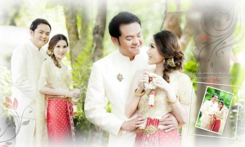 ถ่ายภาพพรีเวดดิ้ง โชว์หน้างานแต่งงาน รับแต่งหน้าทำผมวันงานแต่งงาน สักคิ้วลายเส้นสามมิติด้วยช่างมืออาชีพ